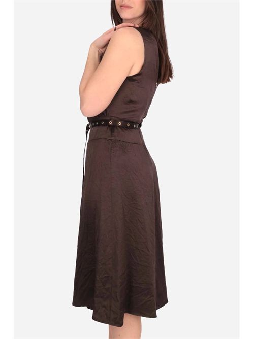 Abito in raso effetto stropicciato LIU JO | CA6149T450A/P9576